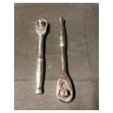 (2) Husky 1/2" Drive Ratchets