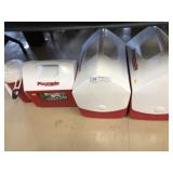 (4) Igloo Coolers