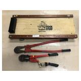 Cable and Bolt Cutters with Creeper