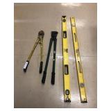 Cable and Bolt Cutters with 4 Ft. Levels