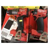 (2) Milwaukee M18 Power Tools
