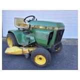John Deere 210 Garden Tractor w/ 36" Mower Deck