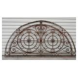 Large Cast Iron Building Transom