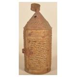 Early Punched-Tin Candle Barn Lantern