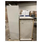Two 2 Drawer Lateral Files & Metal File Cabinet