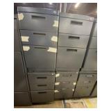 (4) Office Desk Pedestals