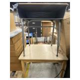 Work Table with School Desk