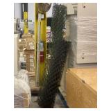 (3) Vinyl Wrapped Chain Link Remnants