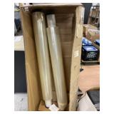 (2) Partial Rolls of 38" Shrink Wrap