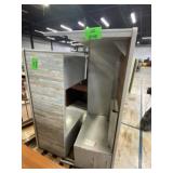 (2) Metal Office Desks