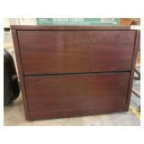 Simulated Wood Lateral File Cabinet