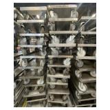 (10) Dishwasher Rack Carts