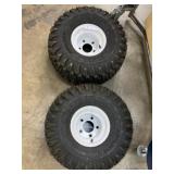 (2) New Carlisle 22X12-8 Tires