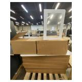 Skid of Corrugated Vinyl Screen