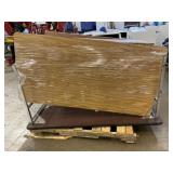 (5) 5 Ft. Metal Frame Work Tables