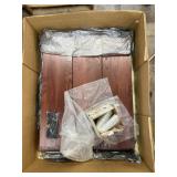 35" Shelves with Metal Shelf Holders