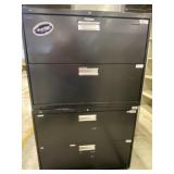 (2) Two Drawer Lateral File Cabinets