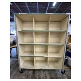 Double Sided Portable Coat Rack//Storage Unit