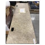 6 Ft. Adjustable Height Metal Computer/Work Table