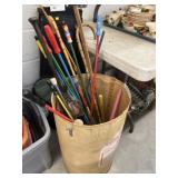 Grouping of Vintage Carnival Canes