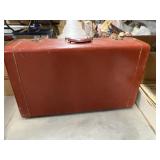Vintage Leather Suitcase