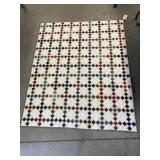 Contemporary Diamond Pattern Quilt