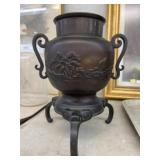 Oriental Brass Embossed Planter