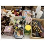 Christmas Ornaments, Pitcher & Bowl, Ice Skates,