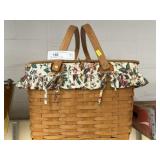 1995 Longaberger Picnic Basket