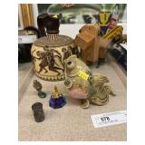 Cont. Pottery w/ Crafted Turkey