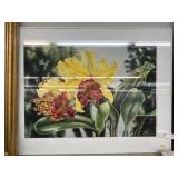 (2) Floral Framed Prints