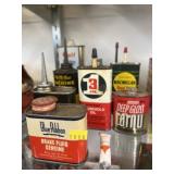 Vintage Oil Cans