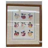 Framed Peach Print