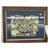 Framed Scherenschnitte