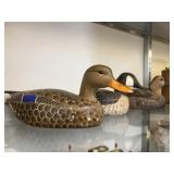 (3) Allen Smith Carved Duck Decoys
