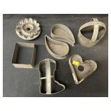 Vintage Tin Cookie Cutters