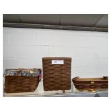3 Longaberger Baskets