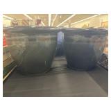(2) Pottery Planters