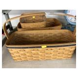 (3) Longaberger Baskets