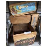 (3) Fruit Crates