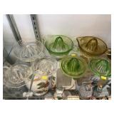 (7) Glass Juicers