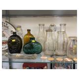 Milk, Embossed and Decorative Bottles