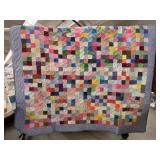Contemporary Block Pattern Quilt