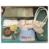 Vintage Handkerchiefs and Gloves