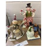 (3) Jim Shore Snowman Figurines