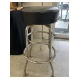 Chrome-Plated Stool