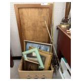 Fishing Rods and Framed Goods