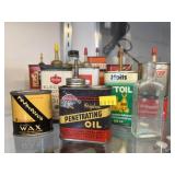 Vintage Oil Cans