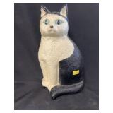 Cast Metal Cat Form Door Stop