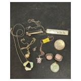 Grouping of Sterling Silver Jewelry